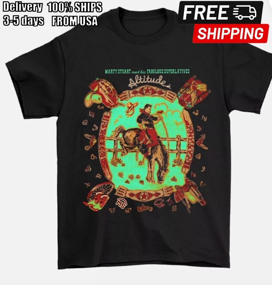 New Popular Marty Stuart Gift For Fans Men S235XL Shirt Unisex T-Shirt L