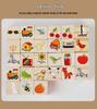 Wooden English Letter Matching & Counting Blocks for Early Childhood Education