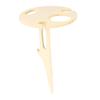 Outdoor Wine Table Foldable Mini Wooden Picnic Table Wine Rack Support Holder for Party