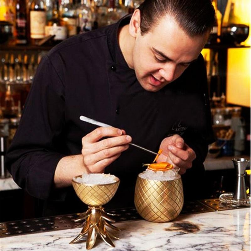 Pineapple Mug 400ml/550ml/900ml Moscow Mule Copper Mugs Metal Mug Cup Stainless Steel Beer Wine Coffee Cup Barware