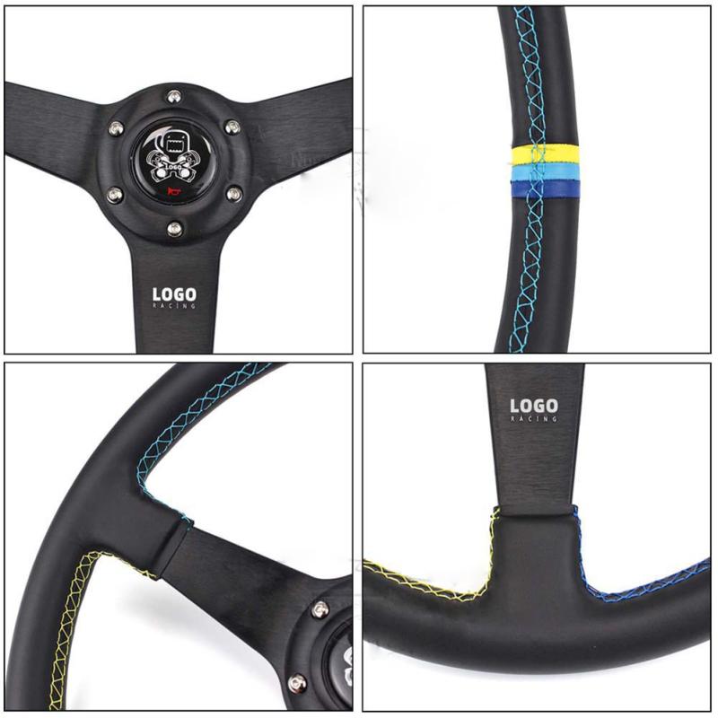 Cheap Car Steering Wheel Replacement Universal 14 Inch Bracket Steering