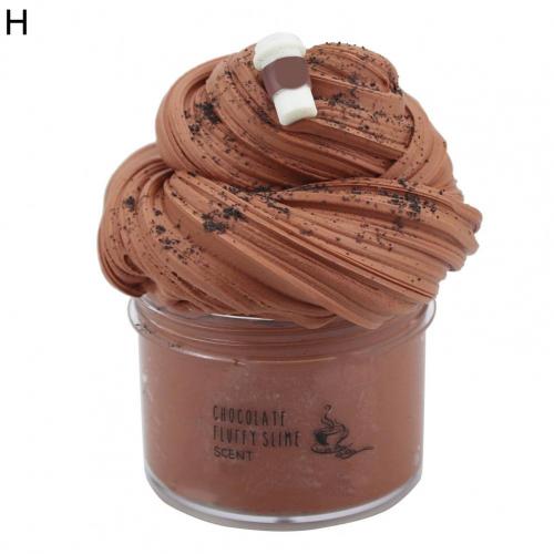 70ml 12 Color Butter Slime, Soft Fluffy Polymer Putty, Pressure Relief, Festive Decor for Holiday & Party Celebration