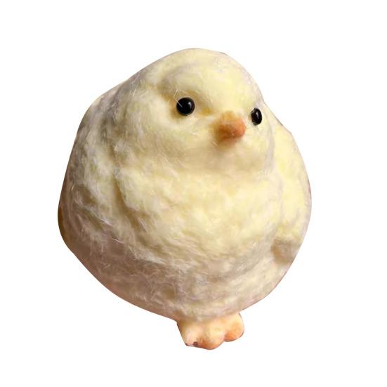 Hamster Squeeze Toy Anxiety Relief Slow Rising Yellow Chick Pinch Sensory Toy A