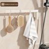 1/2Pcs Kitchen Hanging Rack 360-Degree Rotation Wall-Mounted Rotating Organizer Vertical Wall Storage Stand Rag Holder