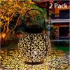 Lantern Light Waterproof Solar Lamp -LED Solar Powered Lantern Garden Light Dancing Flicker Flame Light Landscape Yard
