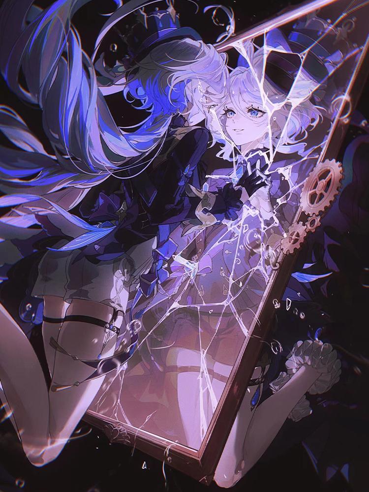 5D DIY Cartoon Diamond Painting Kit Cartoon Girl Cross Rhinestone Embroidery Beach Handmade Diamond Mosaic Art Renovation Gift