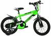 Dino Bikes Green 14" - Children's Bicycle