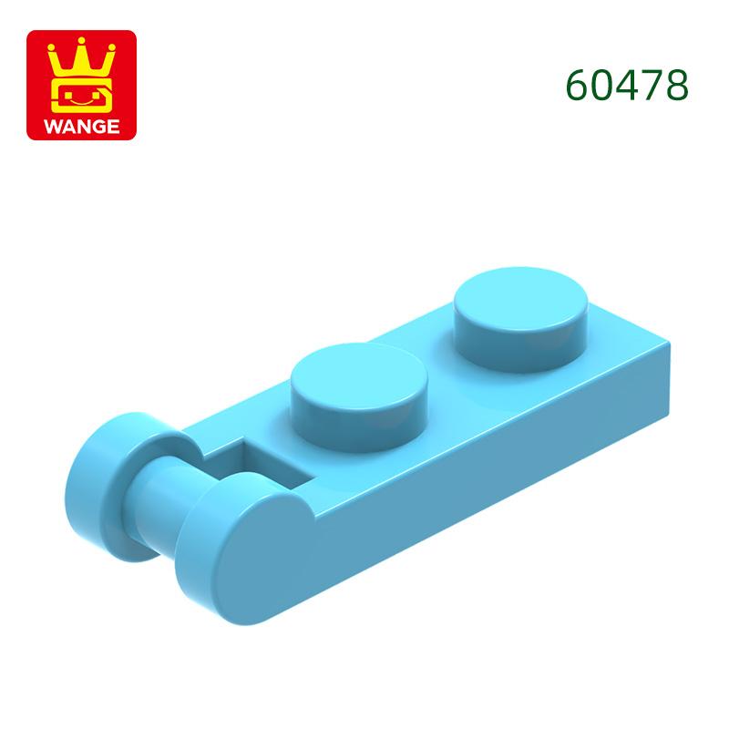 Non-Toxic 208Pcs/Lot 60478 1 X 2 With Bar Handle On End Block Moc Color Accessories Compatible With Curved Brick Diy Toys For Kid