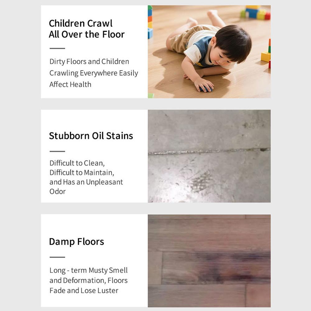 100pcs/set Mopping Floor Wiping Sheet Floor Cleaning Slice with Ability To Remove Dirt Household Ceramic Floor Tile Cleaning Too