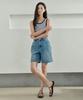 MIND BRIDGE WOMEN [W] Light Blue Denim Shorts