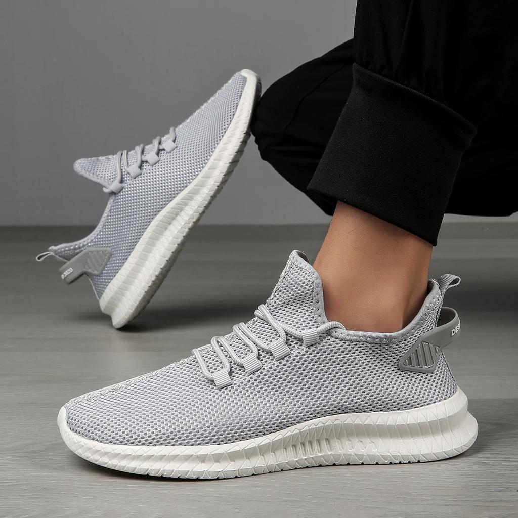 YRZL Men's Shoes Comfortable Running Shoes Male Breathable Non Slip Sneakers Men Non Slip Comfort Sports Shoes for Man