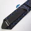 [Shikisai No Mise] A Cute Character Necktie Featuring the Hokuriku Shinkansen [Train Necktie] - Front (Front Gray)