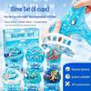 Ungiftiges DIY Slime Blasen-Knete Set - 6 Becher Butter Slime für Kinder Stressabbau Spielzeug