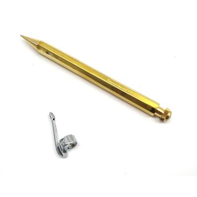 KAWECO with a Dedicated SPECIAL Special Pencil Brass A Classic Design with a Slim [Comes Clip] [0.9mm] Body!