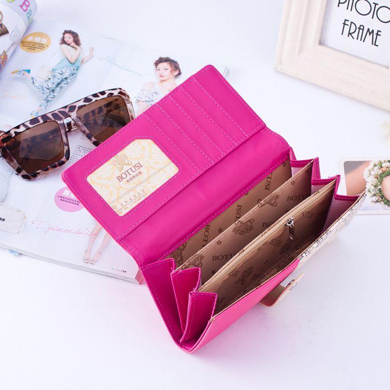 Secret Garden 2019 Artificial Leather Wallet Women Purse Fashion Pastoral Fresh