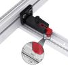 T-track Fence Connector, T-Slot Miter Track Stop Sliding Miter Gauge Rail Retainer - Aluminium Chute Connector Woodworking Tool