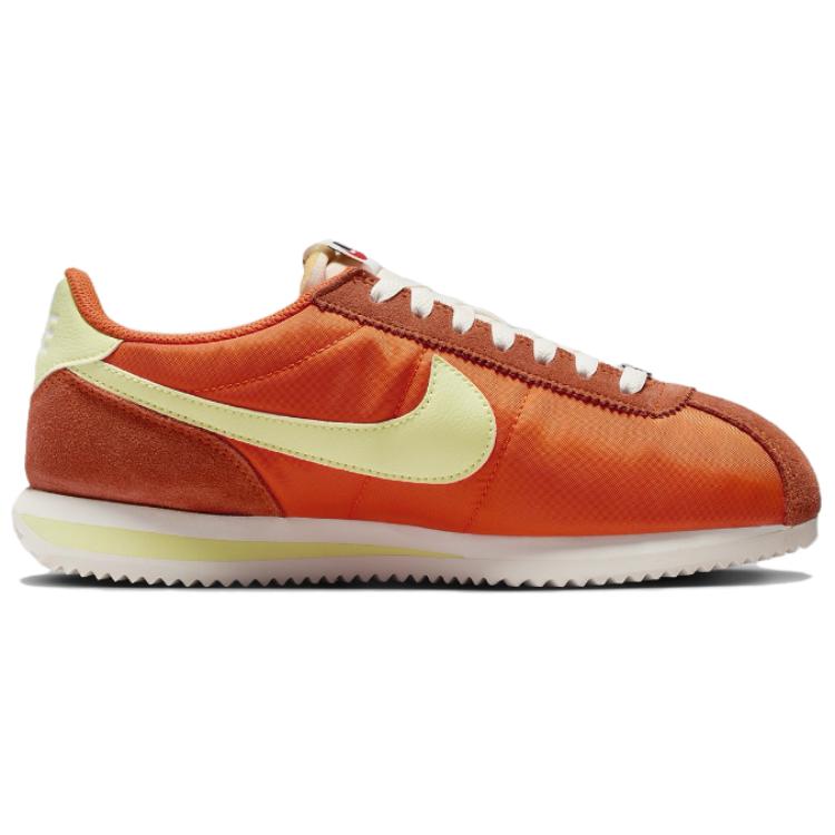 Nike Cortez TXT Safety Orange Women Sneakers Sail Team-Orange Life-Lime HJ9612-800