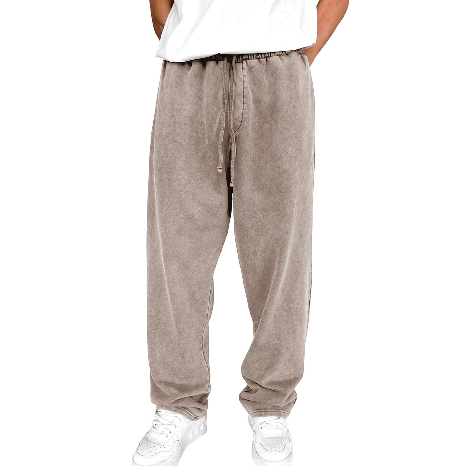 

Мужская Мода Досуг Средняя Посадка Длинный Стиль Повседневные Брюки L