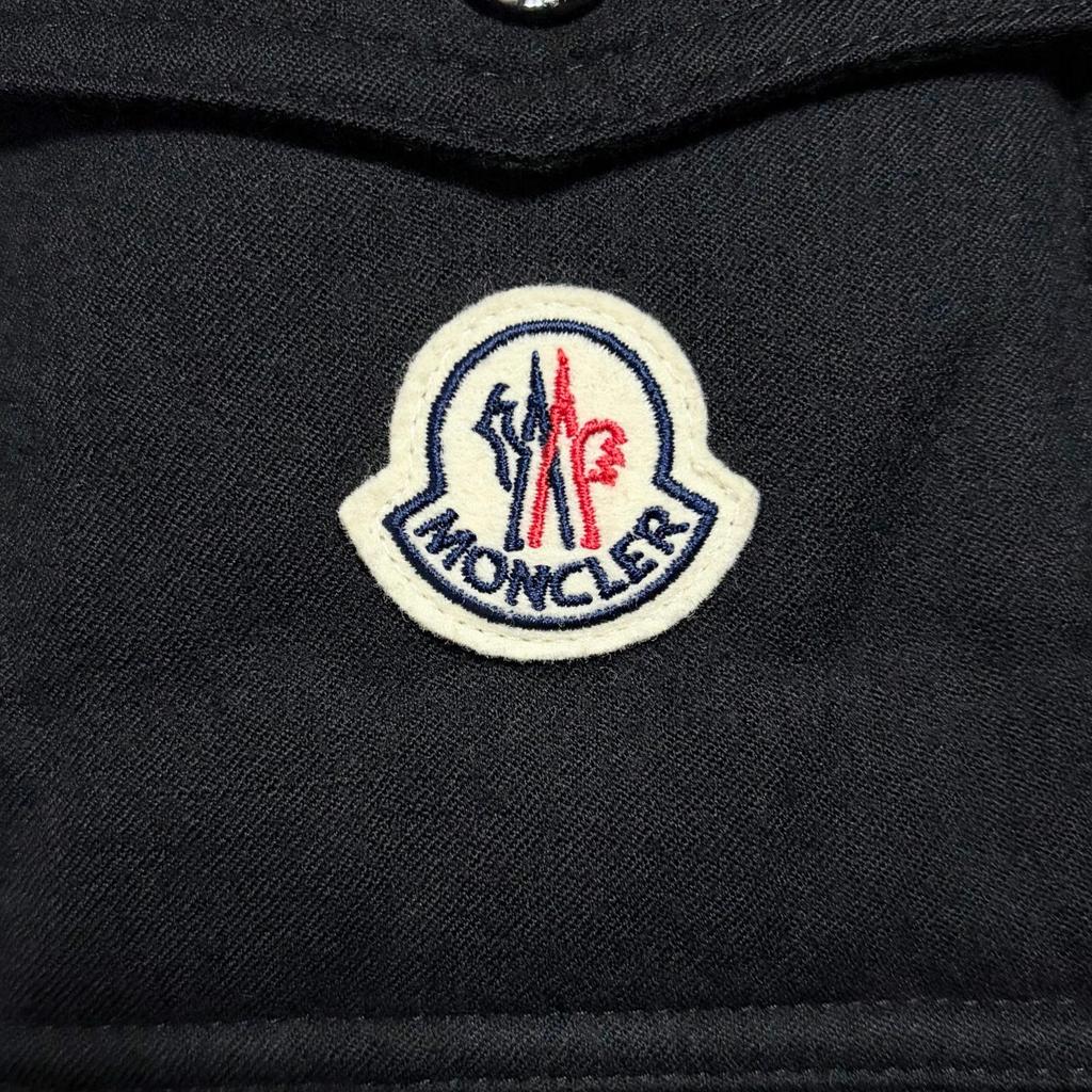 Used MONCLER F20911A5370054272 MONTGENEVREDown Jacket Black Nylon Mens