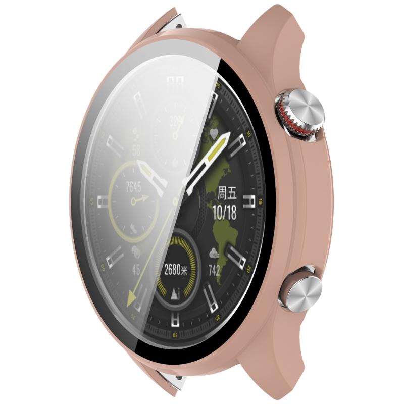 Integrated Screen Protector Frame Protectios Case for Watch 5 Professional Smartwatch PC Tempered Glass Cover