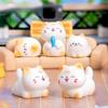 8Pcs Cartoon Mini Cat Miniatures Resin Animal Ornaments Fairy Garden Decoration Micro Landscape 