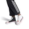 adidas Originals NIZZA Platform Mid Canvas Slip Resistant High Top Skateboard Shoes Women's White Black Orange S42601