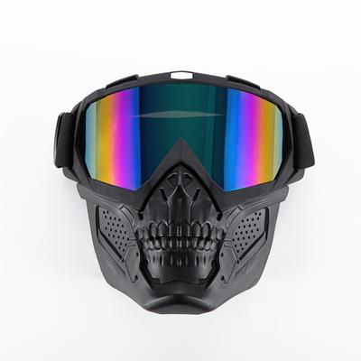 Tactical Skull Mouth Mask Motorcycle off-Road Windproof Goggles Helmet Goggles Riding Goggles