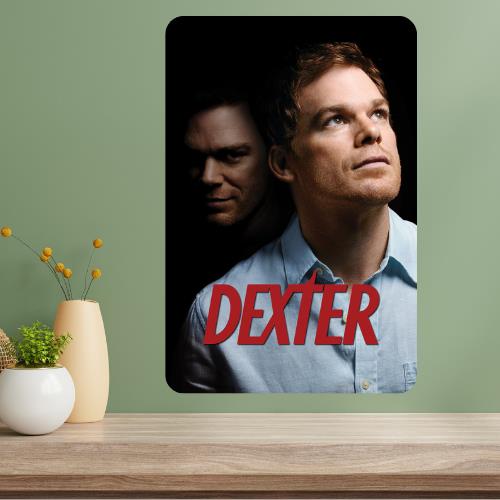 Dexter Metal TV Show Poster Sign 20x30cm(7.8x11.8inch)