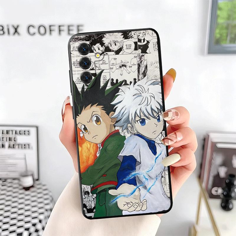 Hunter X-Hunters Anime Soft Phone Case for Samsung A17 A37 A57 A16 A26 A36 A56 A15 A25 A35 A55 A14 A24 A34 A54 A13 A23 A33 A53 A