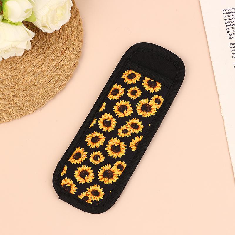 Popsicle Holders Bags Ice Pop Sleeves Neoprene Insulation Cover For Yogurt Tubes Freezer Juice Bars Colorful Insulator Sleeves