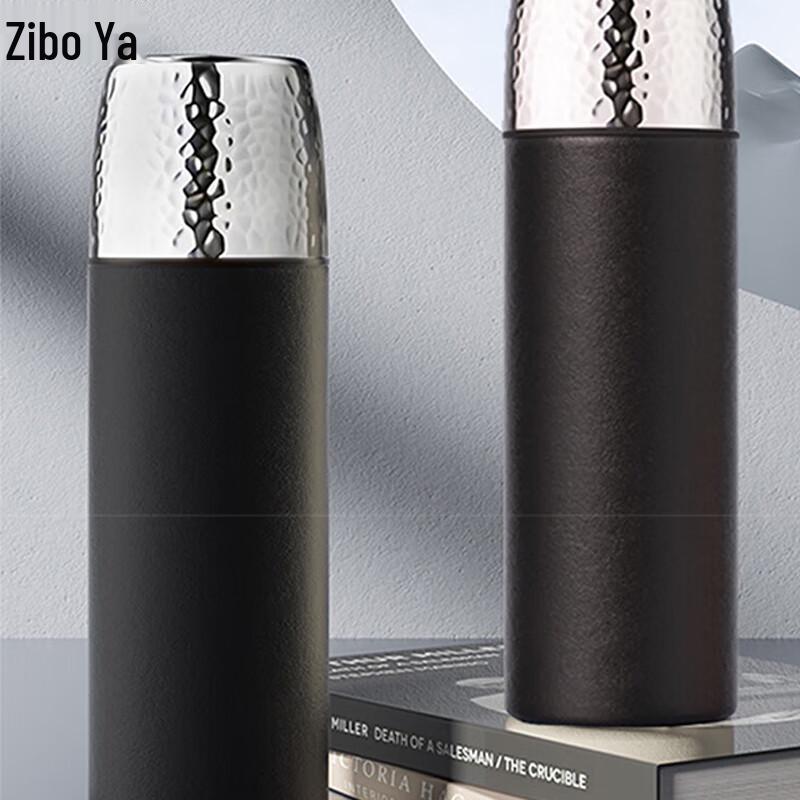 ZBY 316 Stainless Steel Hammered Tea Infuser Insulated Mug
