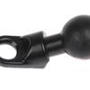 Motorcycle Angled Base W/ 10mm Hole 1'' Ball Head Adapter Work For RAM Mounts