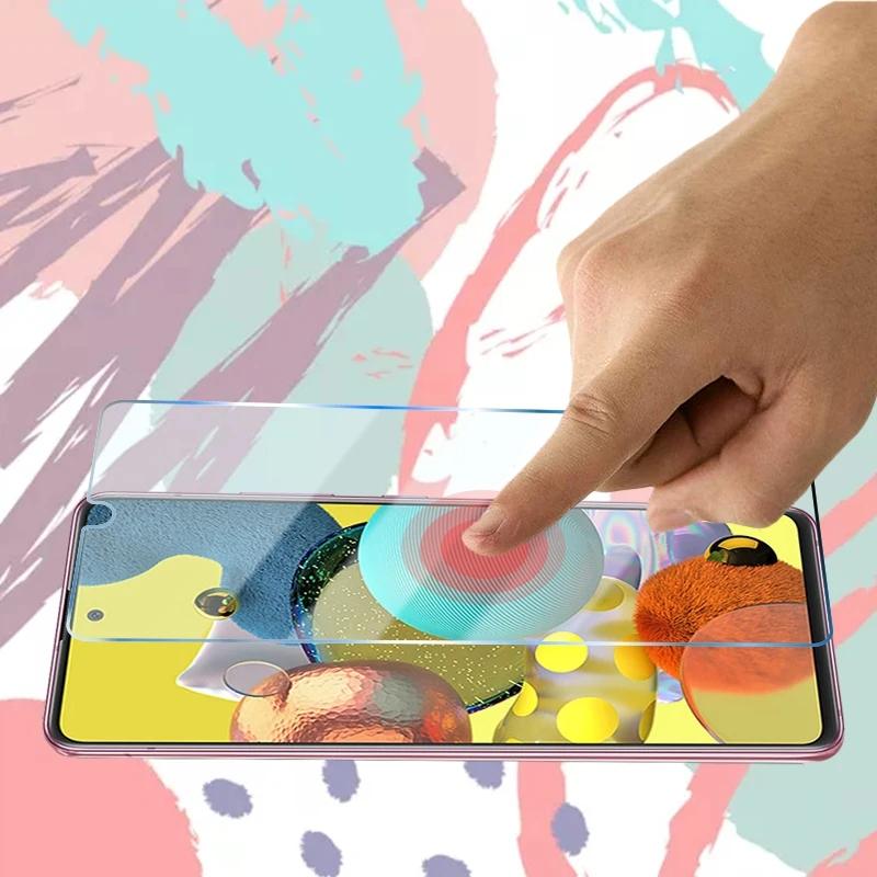 5Pcs Tempered Glass For Samsung Galaxy M01 M02S M04 M10 M11 M12 M13 M14 M21 M22 M23 M32 M33 M34 M42 M51 M52 M53 Screen Protector