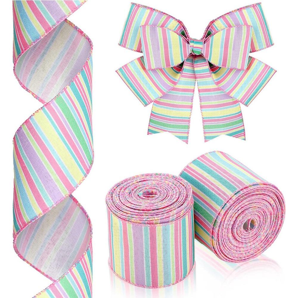 

Accesories Colorful Ribbons Linen-like Gift Packaging Ribbons Silk Ribbons Wrapping Supplies