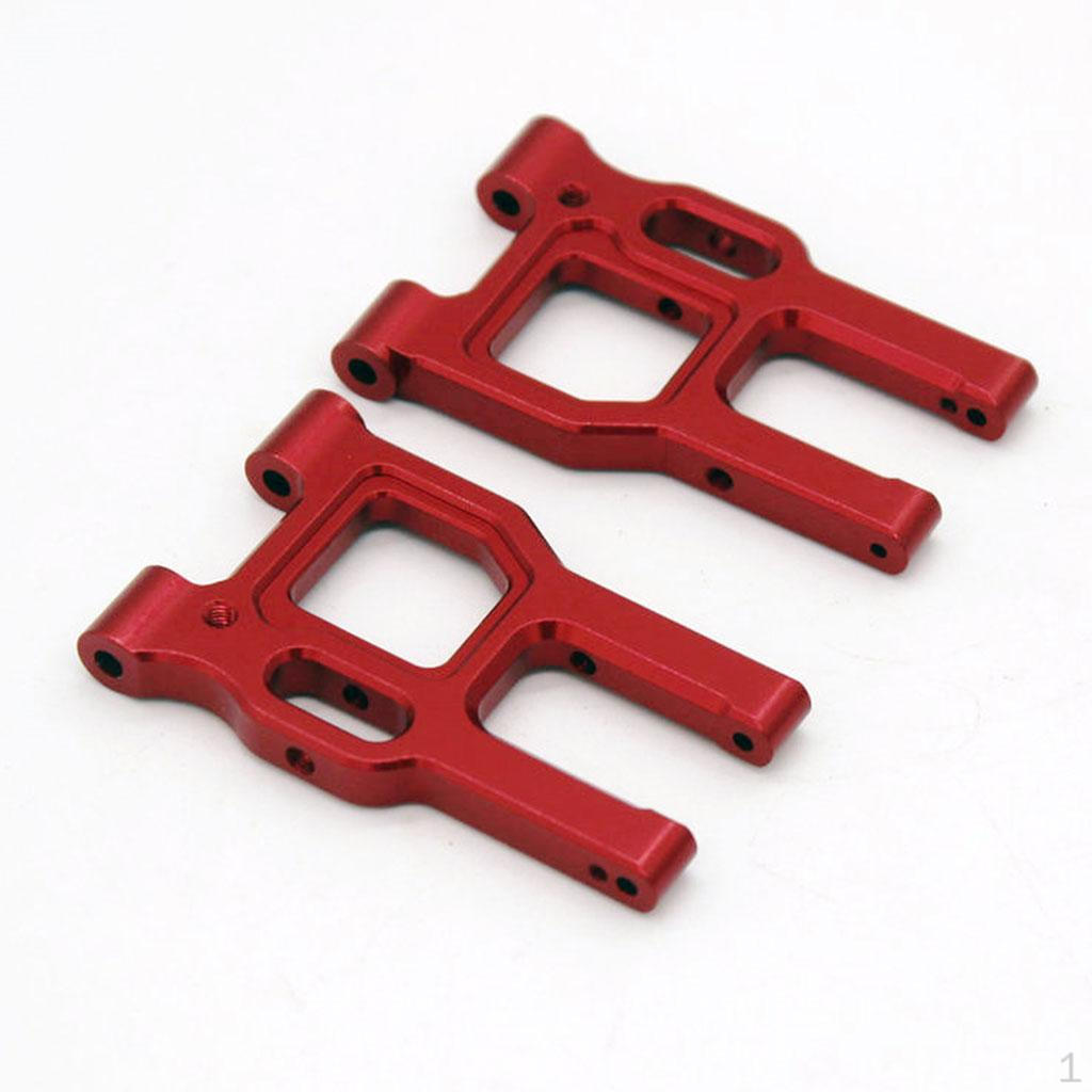 

2 Pieces Lower Arm Rc for Lc /10 Buggy DIY red front