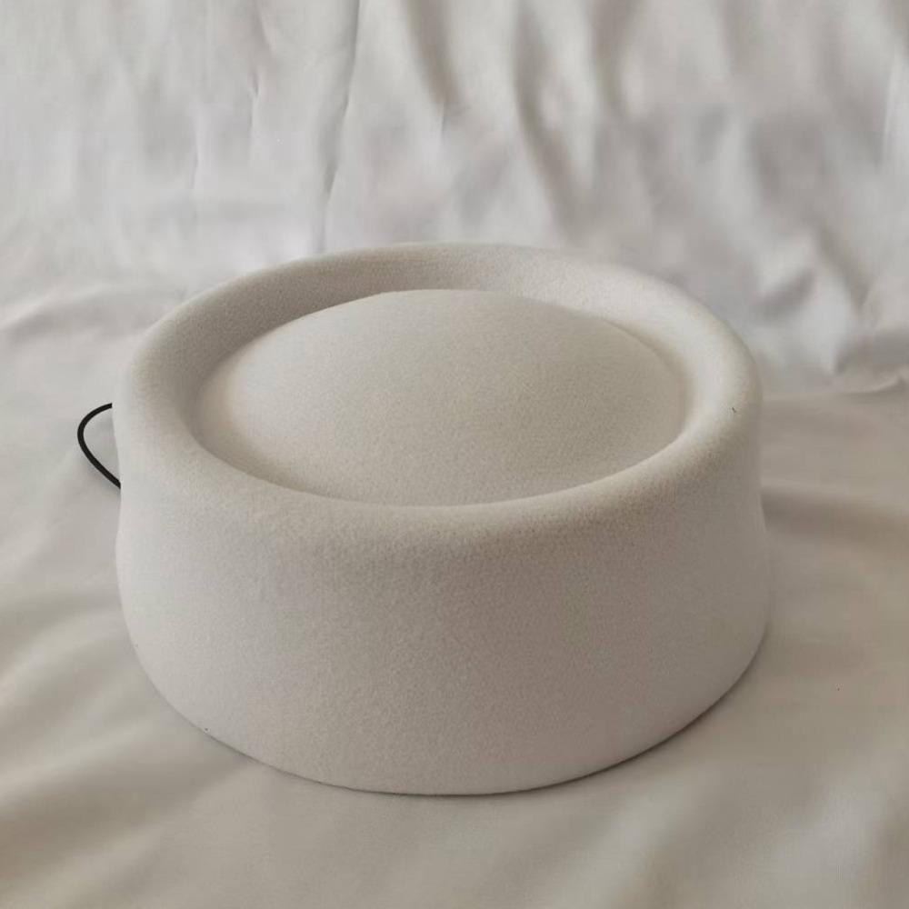 Fedoras Pillbox Hat Elegant Fedora Hat Fashion Flat Cap Banquet