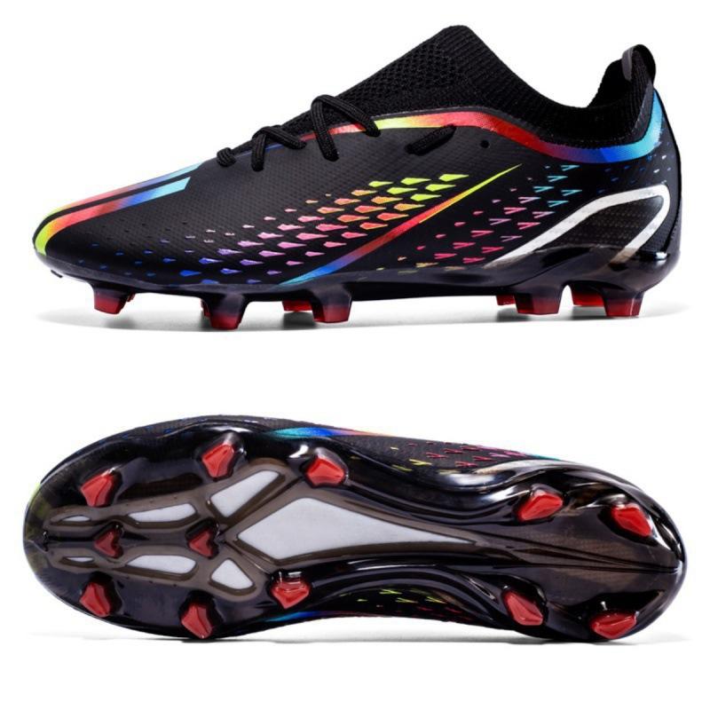 European Cup football shoes new long spikes youth outdoor artificial turf game training shoes