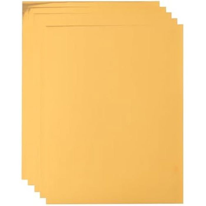 Vinyle Imprimable - CRICUT - A4 - 10 Feuilles - Compatible Cricut - Couleur or