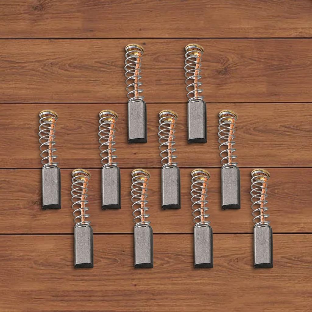 Automation Carbon Brush Durable 10pcs Power Tools Hammer Angle Grinder