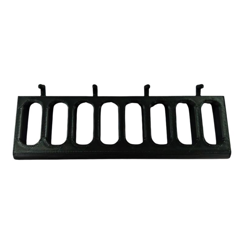 Plastic Garage Tool Holder Storage Rack With Space Saving Design Perfect For Home Workshop Organization