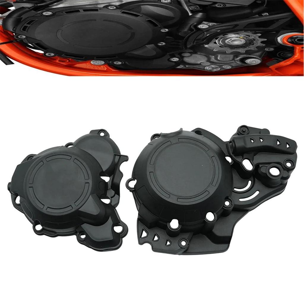 KTM 250 EXC/SX/XC/XCW Clutch Cover & Igniter Protector (Two-piece)