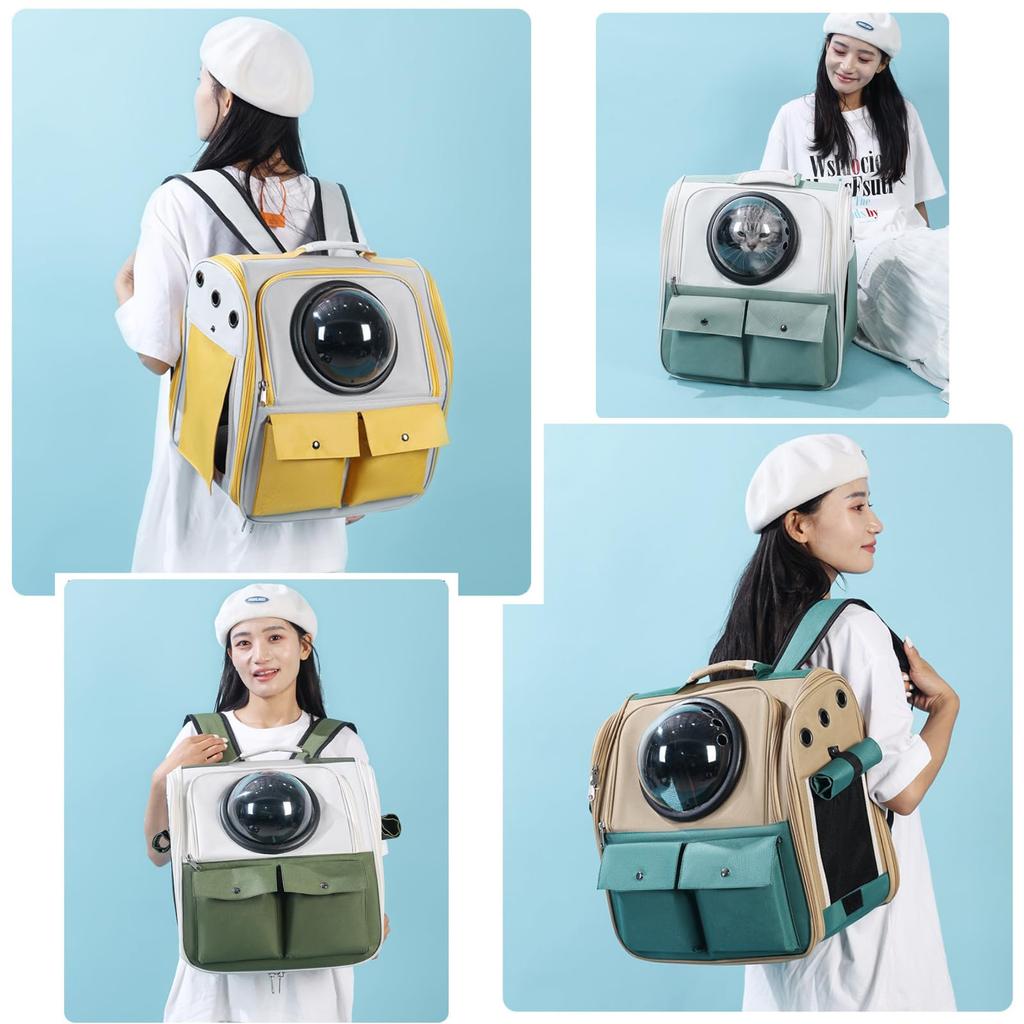 Cat Carry Bag Lightweight Breathable Oxford Carry Holds up to Ideal for Hospital and Emergency Suitable for Small Dogs and Sexy One Backpack, &