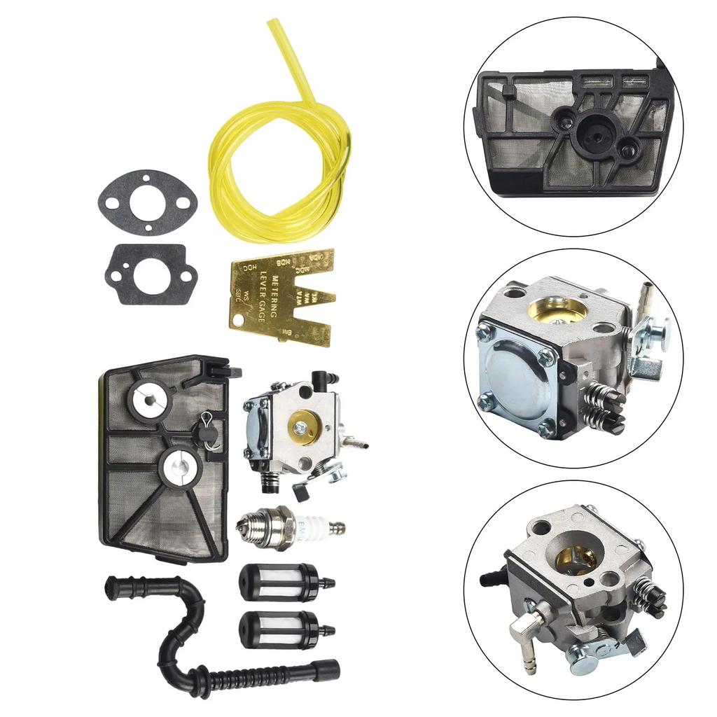 Carburetor Kit For Stihl 028 028AV 028 Super Wood Chainsaw Replacement For #WT-16B #HU-40 Power Tool Parts Accessories