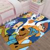 Scooby-Doo Printed Carpet, Rug for Office Chair Living Room Bedroom Kitchen Room Decor Gifts.