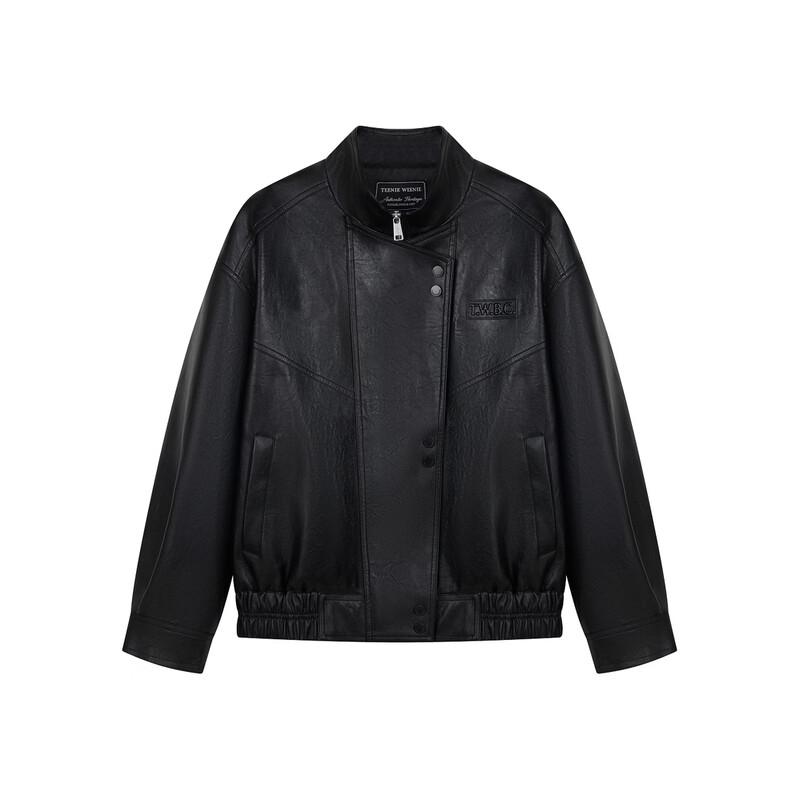 Teenie Weenie Women's Bear Letter Loose Fit Jacket