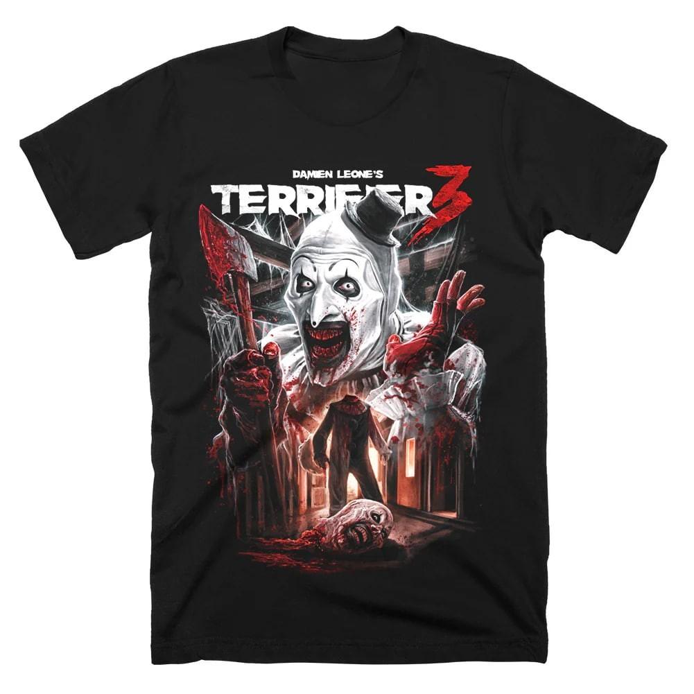 

NEW! Terifier 3 Halloween Character Graphic Spooky Horror Shir S-5XL S