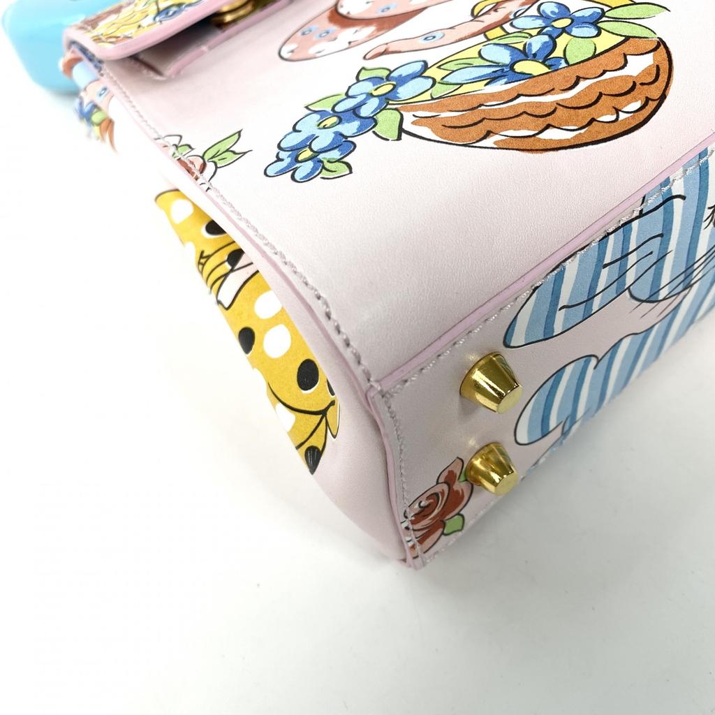 Bolso de Hombro MOSCHINO de segunda mano multicolor cuero Mujer