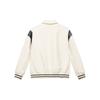 New MLB MONOGRAM Collection New York Yankees Baseball Jacket Unisex Dark Cream 3AJPM0444-50CRD
