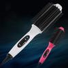 Multifunctional Heating Curling Iron Ceramic Heated Round Brush Electric Hair Straightener Brushes Professional Styling Tool
