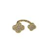 Four-leaf Clover Ring Subtly Luxurious High-end Non-fading Minimalist and Versatile